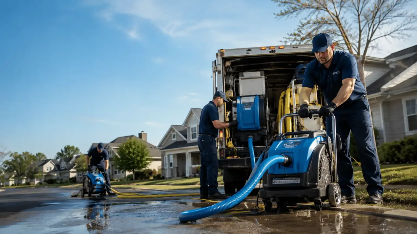 Flood Damage Cleanup in Hickory Corners, MI